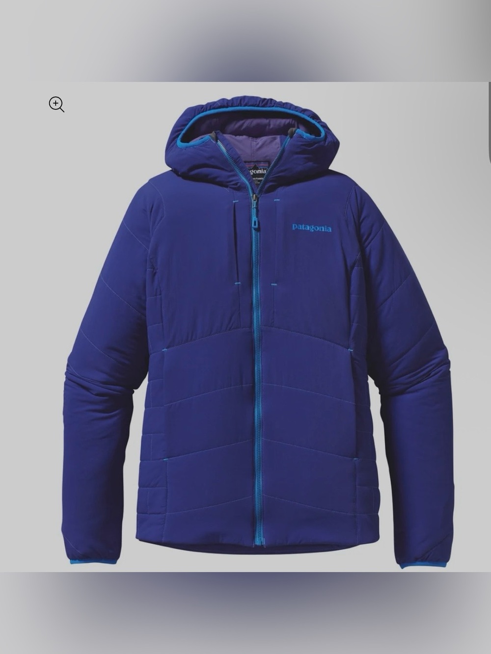 Patagonia Women’s Nano Air Puffer Hoody Jacket Size XS in Cobalt Blue